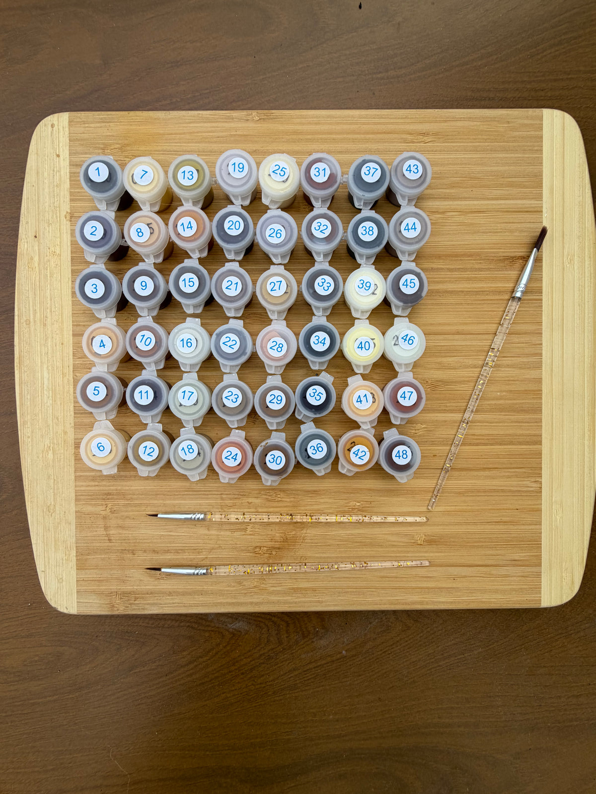 Custom Paint-by-Number Kit
